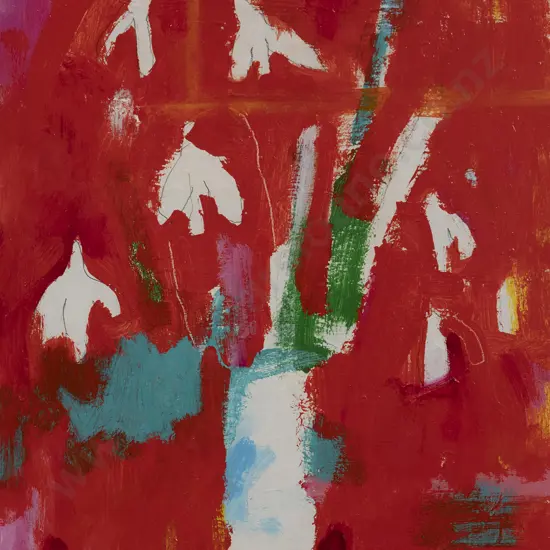 John Robinson - Red Snowdrops