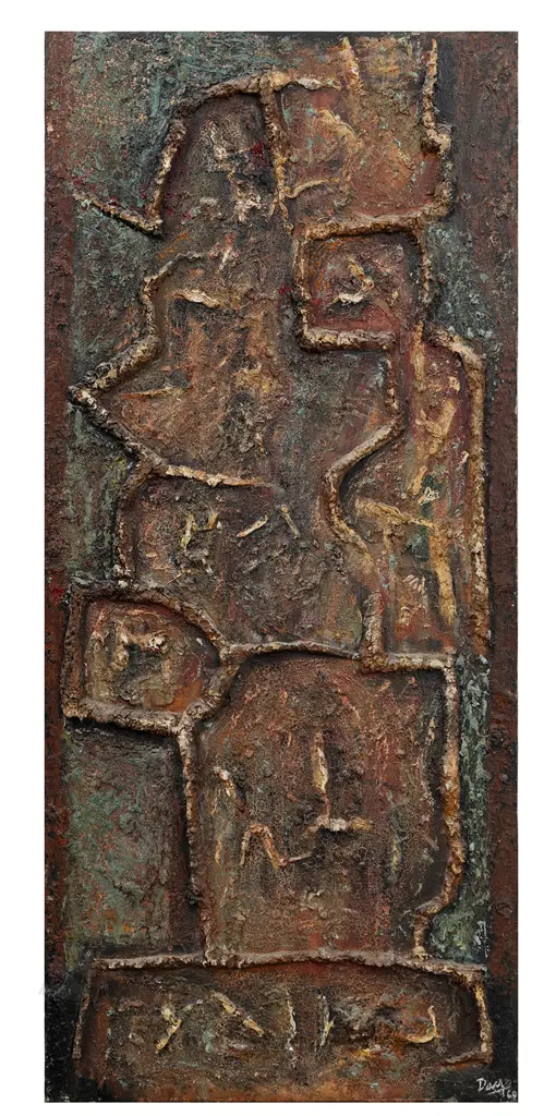 Melvin (Pat) Day (1923 - 2016) - Untitled Abstract Image 1++