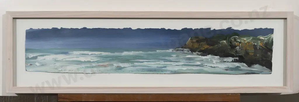 Janet Du Wagt - Out To Sea - Ocean Beach Dunedin Image 1++