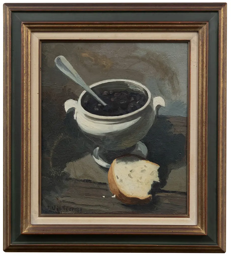 J Viollier (Swiss 1896 - 1985) - La Soupière Image 1++