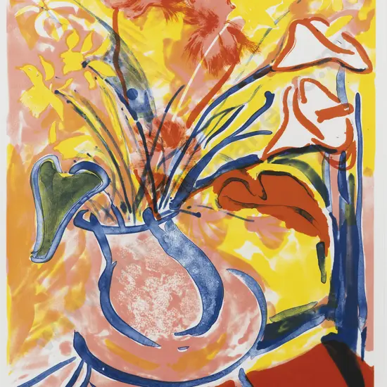 Jane Evans (1946 - 2012) - First Spring Blooms
