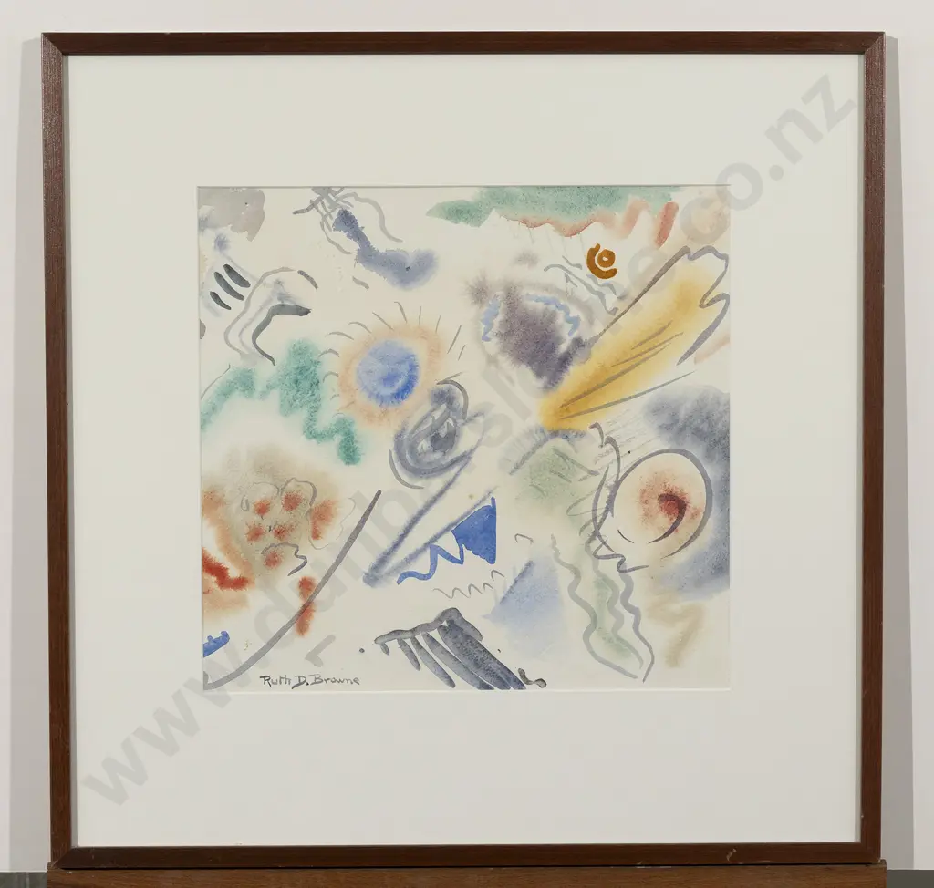 Ruth Browne (1905 - 2002) - Untitled Abstract Image 1++