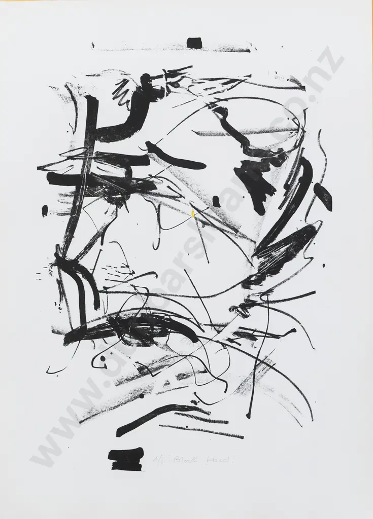 Allen Maddox (1948 - 2000) - Black Head Image 1++