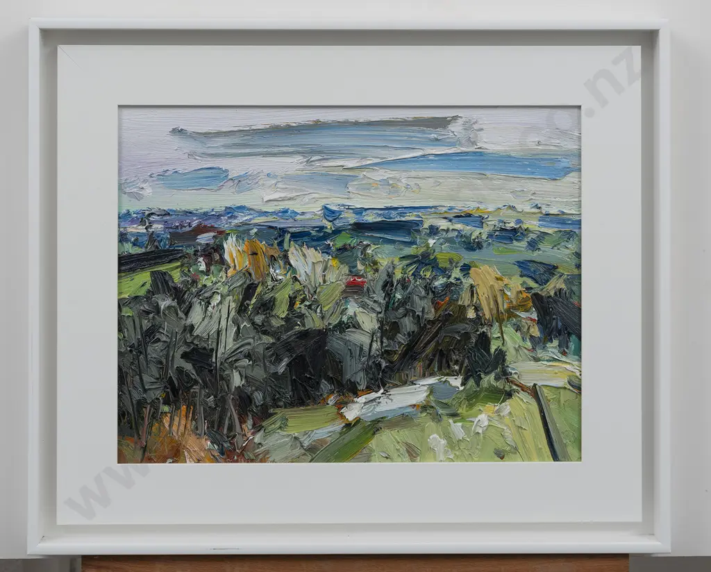 John Badcock (b 1952) - Looking East From Studio Image 1++
