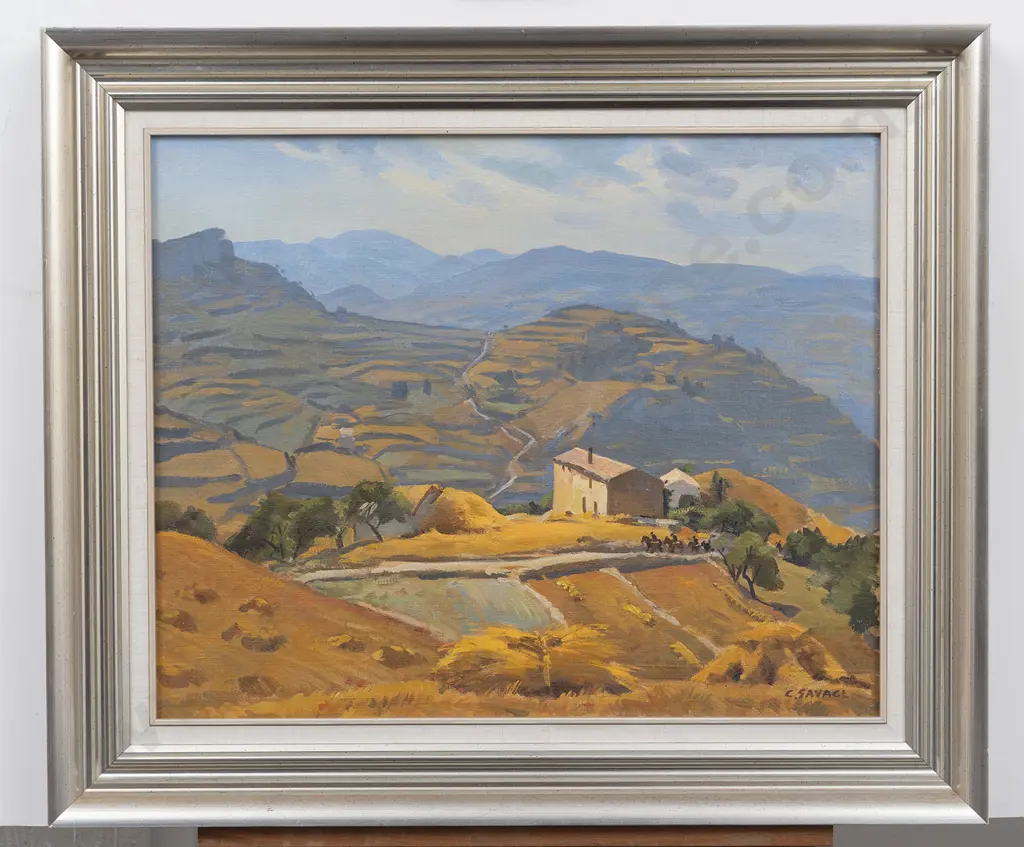 Cedric Savage (1901 - 1969) - Spanish Harvest Morello Spain Image 1++