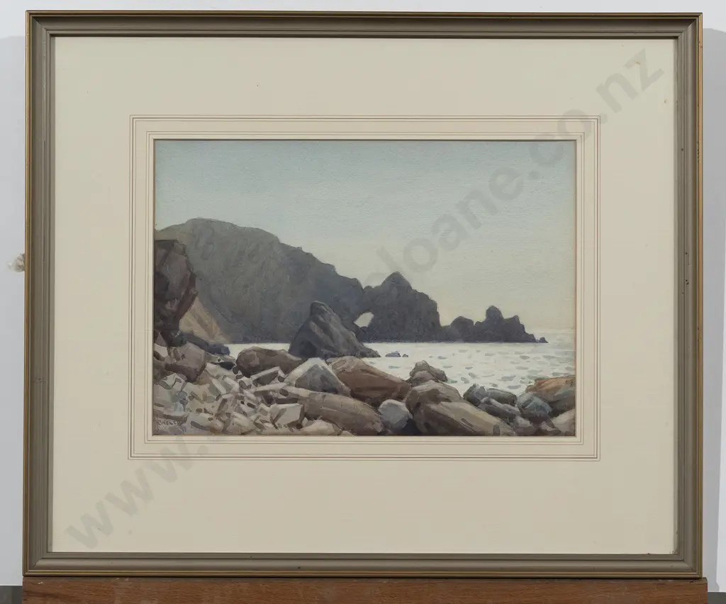 Nugent Welch (1881 - 1970) - North End Kapiti Island Image 1++