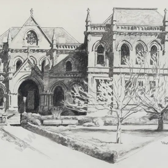 Peter McIntyre (1910 - 1995) - Architectural Study