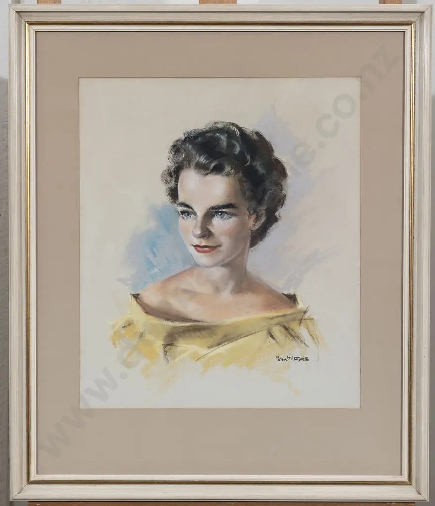 Peter McIntyre (1910 - 1995) - Portrait of a Young Woman Image 1++