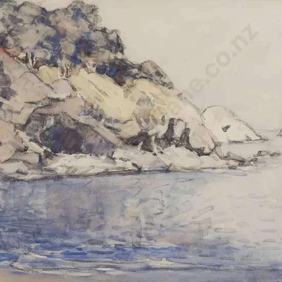 Margaret Olrog Stoddart (1865 - 1934) - Coastal Landscape
