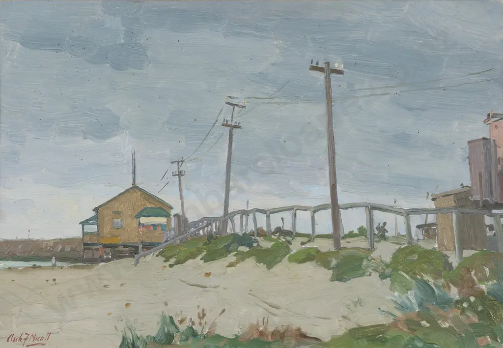 Archibald Nicoll (1886-1953) - Grey Day Image 1++