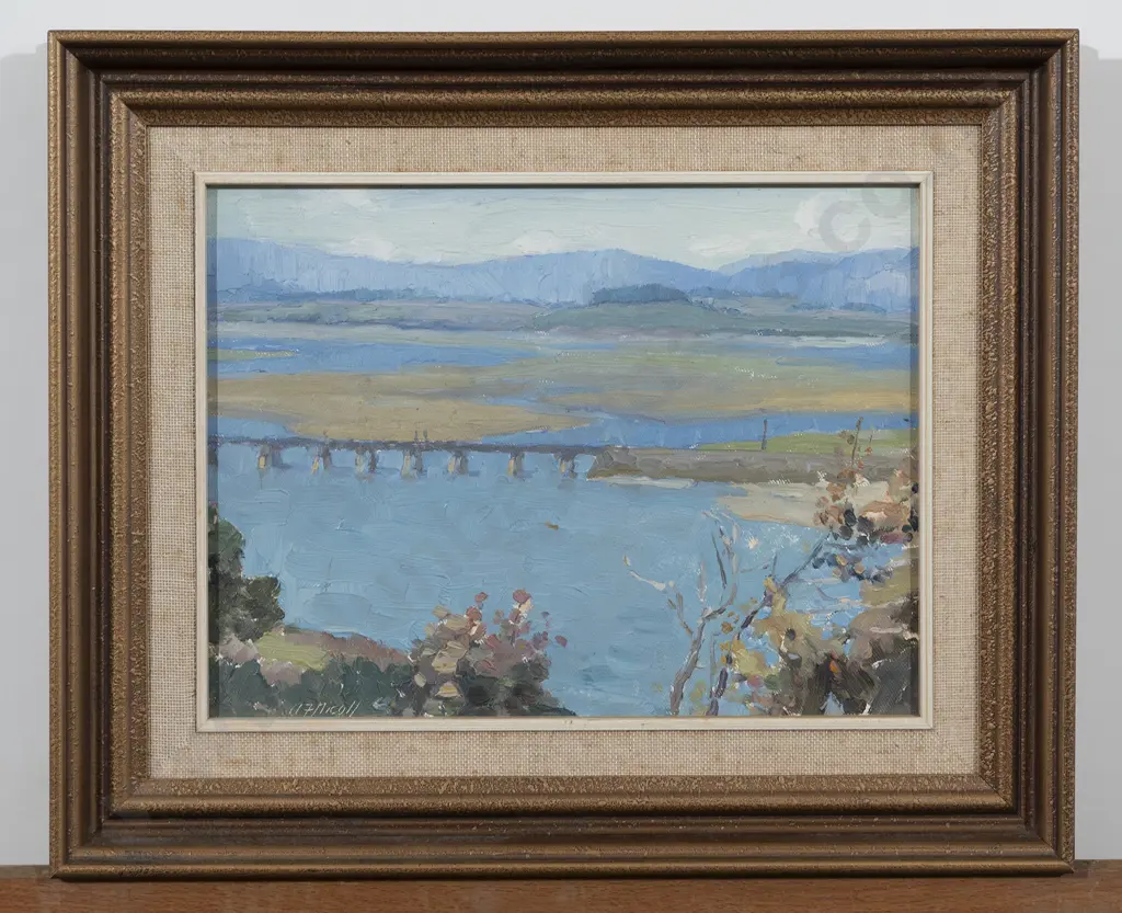 Archibald Nicoll (1886-1953) - The Estuary Riverton Image 1++