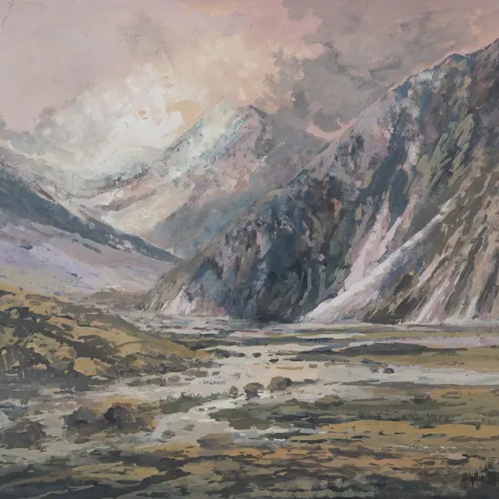 Blythe Fletcher (1890 - 1949) - Mt Cook