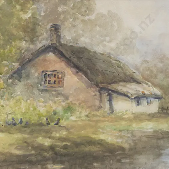 Blythe Fletcher (1890 - 1949) - Yorkshire Cottage