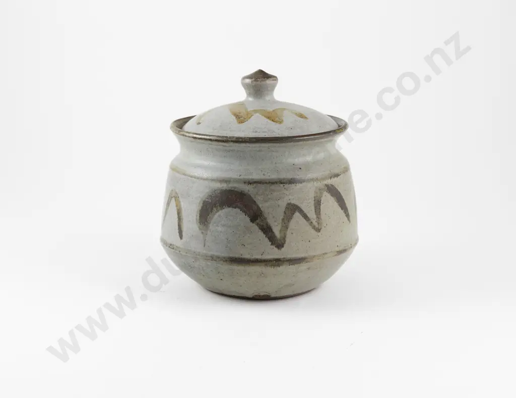 Doreen Blumhardt Stoneware Lidded Canister Image 1++