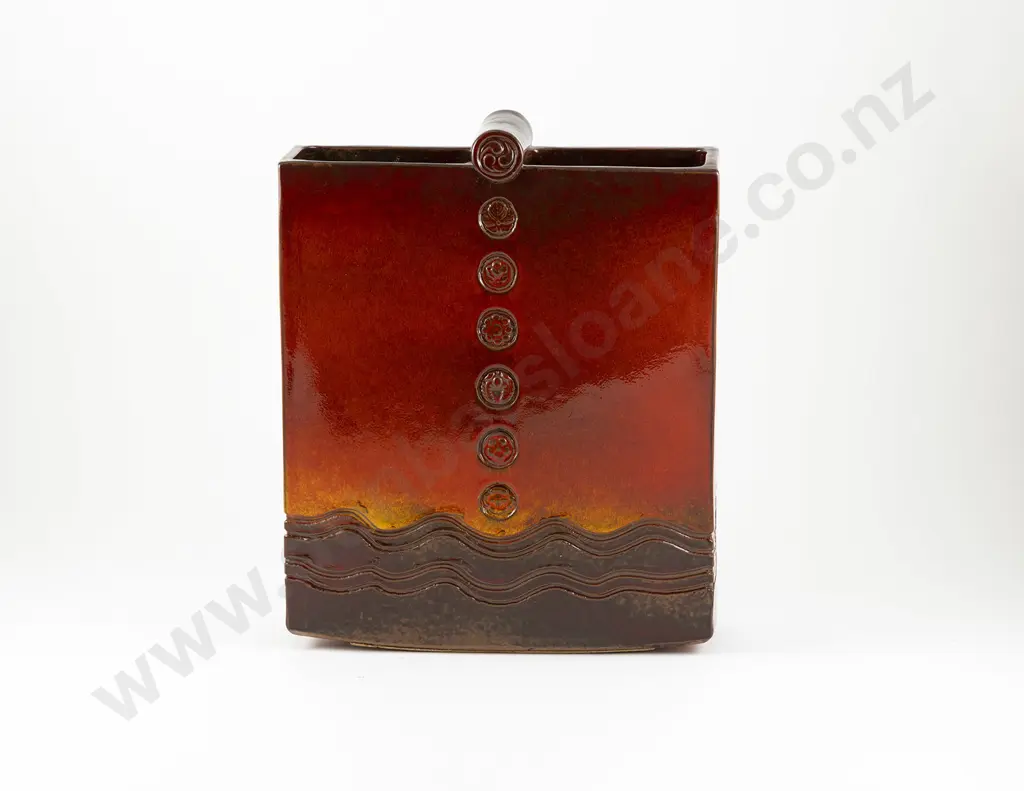 Keith Blight - Symbols Of Japan Vase Image 1++