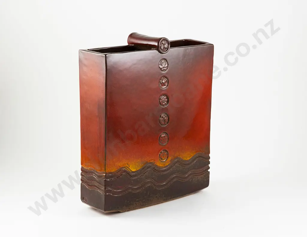 Keith Blight - Symbols Of Japan Vase Image 1++