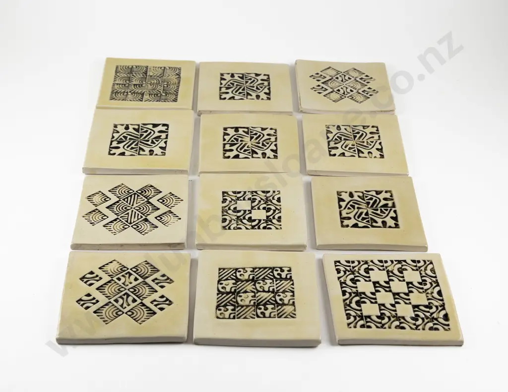 Twelve Steven Schofield after Theo Schoon Tiles Image 1++