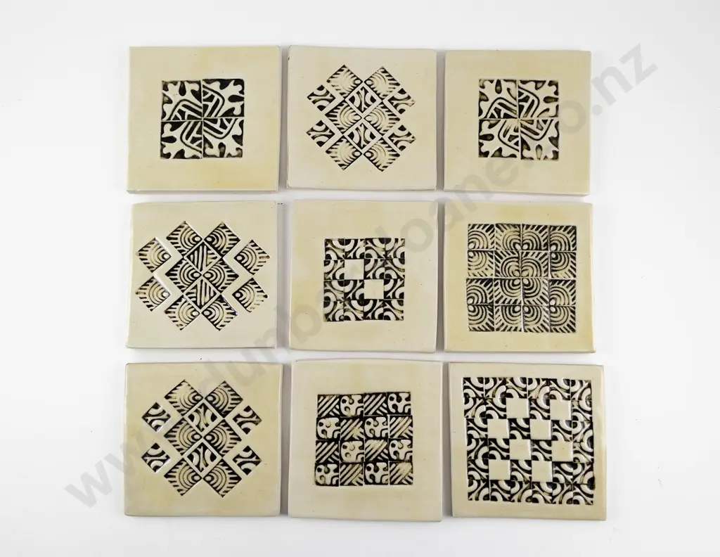 Twelve Steven Schofield after Theo Schoon Tiles Image 1++
