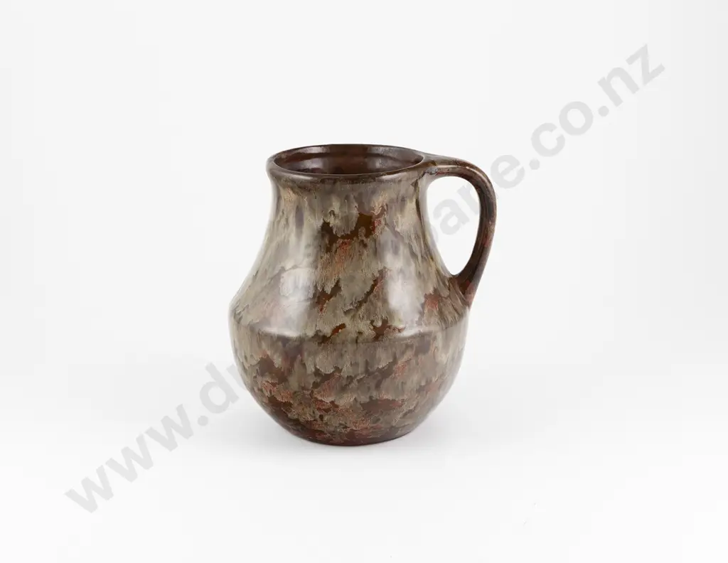 NZ Potteries Handled Vase Image 1++