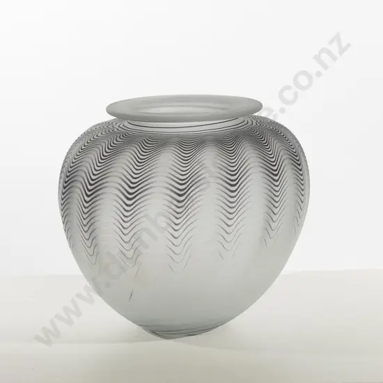 Ann Robinson For Sunbeam Glass Works Vase