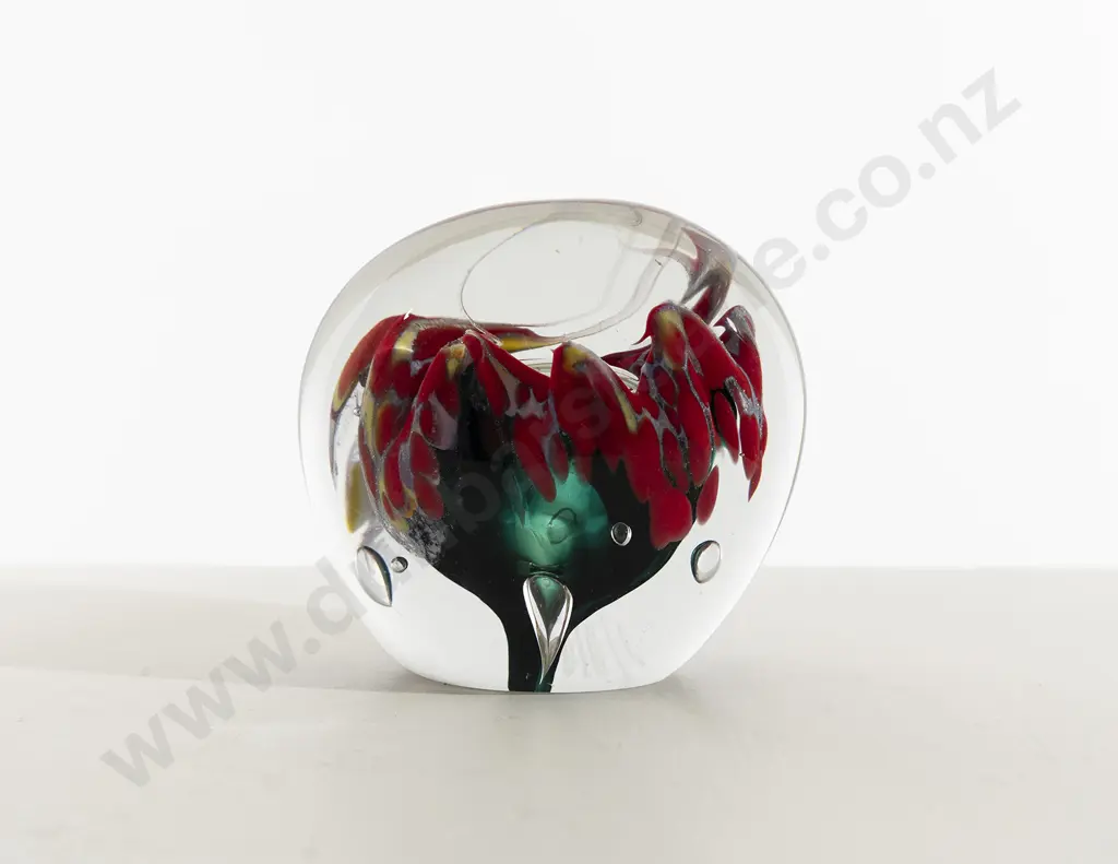Peter Viesnik Art Glass Paperweight Image 1++