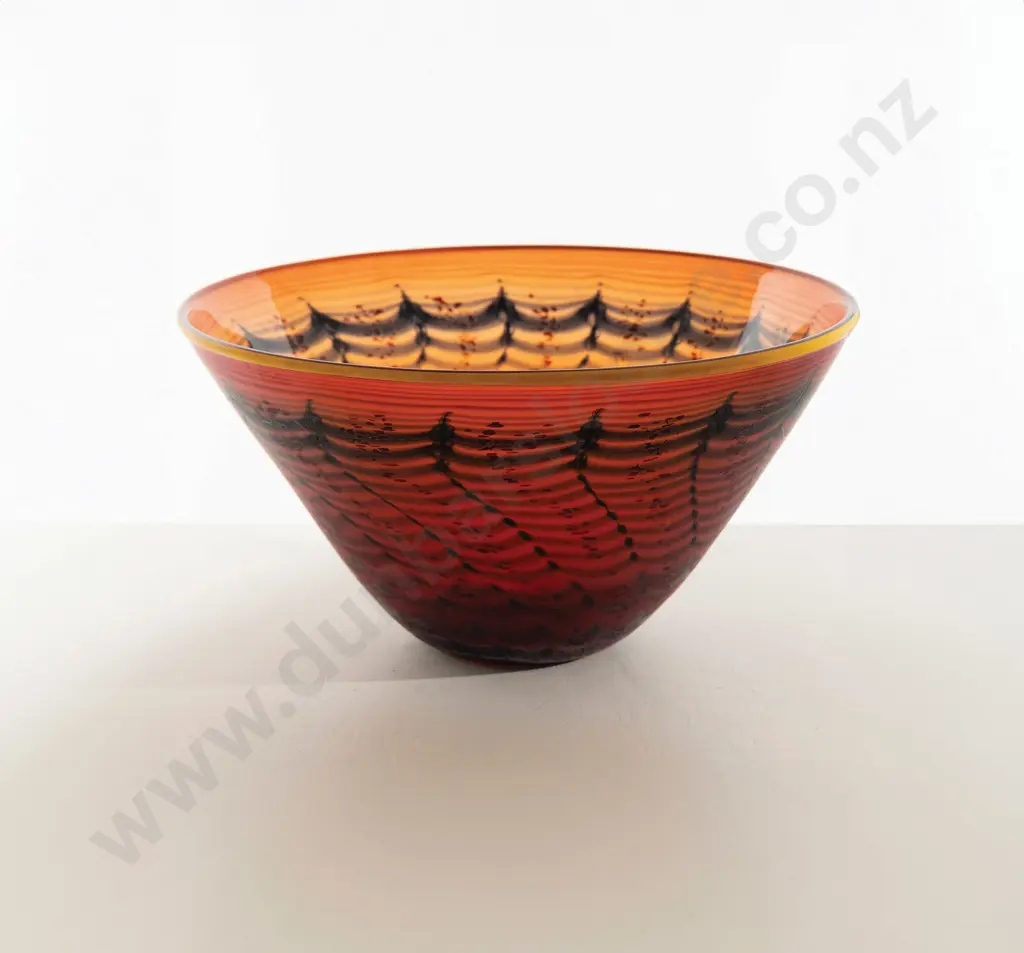 Mike McGregor Flared Glass Bowl Image 1++