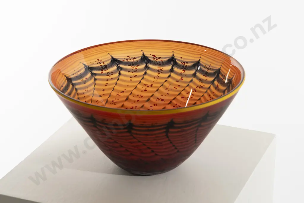 Mike McGregor Flared Glass Bowl Image 1++