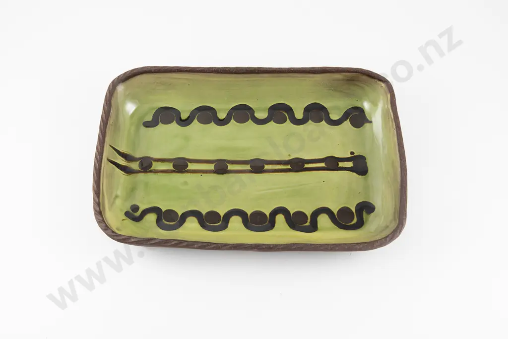 Michael Cardew (British 1901 - 1983) - Rectangular  Dish Image 1++