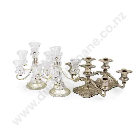 Two Pairs of Candelabra's