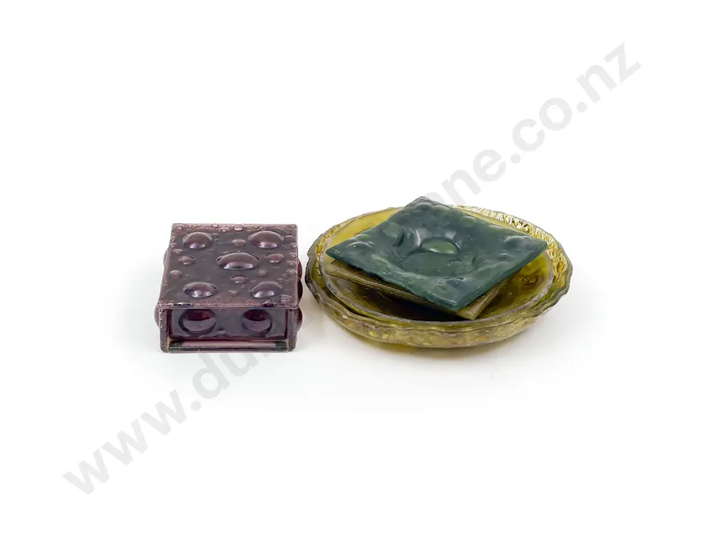 Qty of Assorted Vintage Art Glass Image 1++