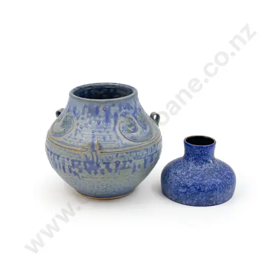 Two NZ Studio Pottery Vases