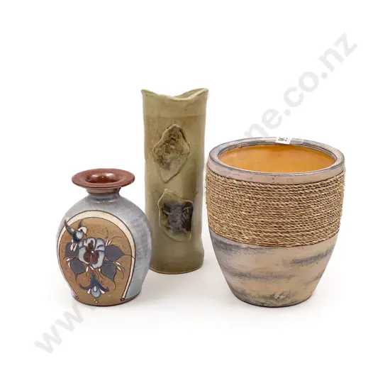 Three Pieces of Assorted Pottery