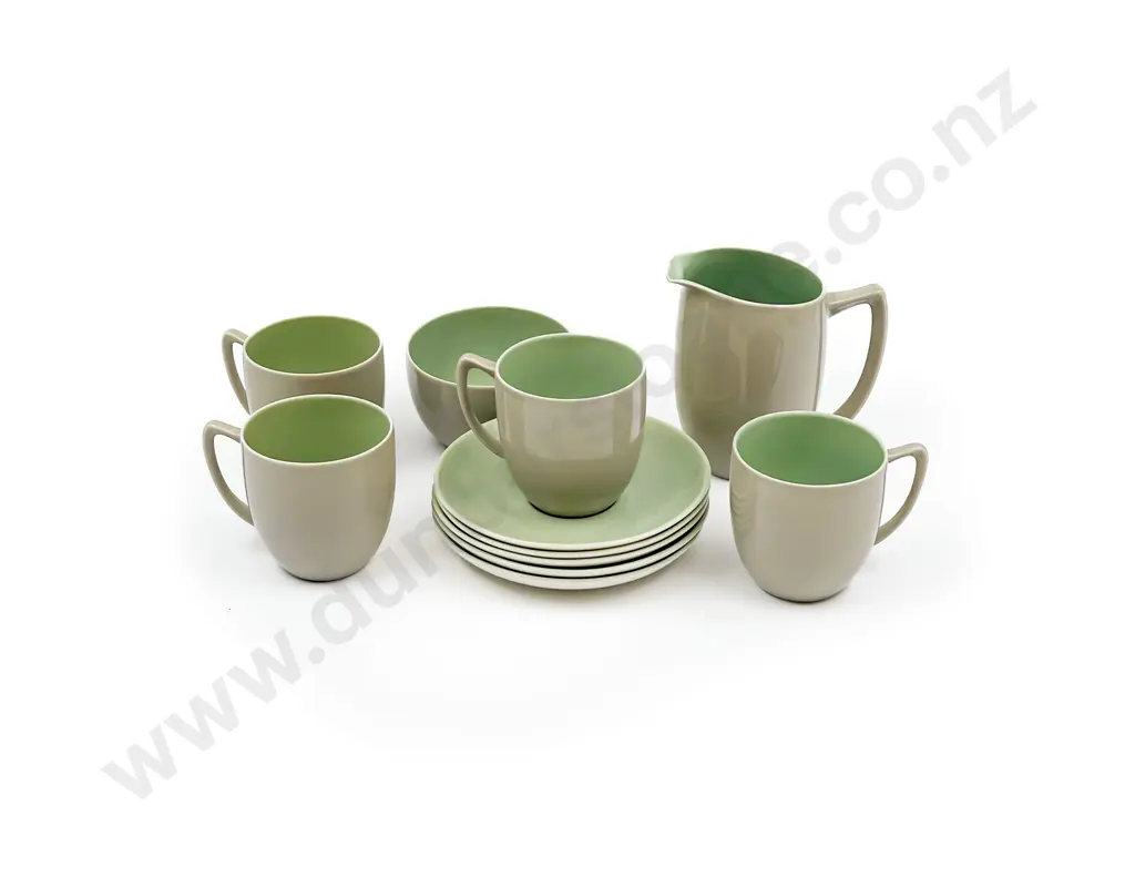 Qty of Branksome Twin-Tone Tea China Image 1++