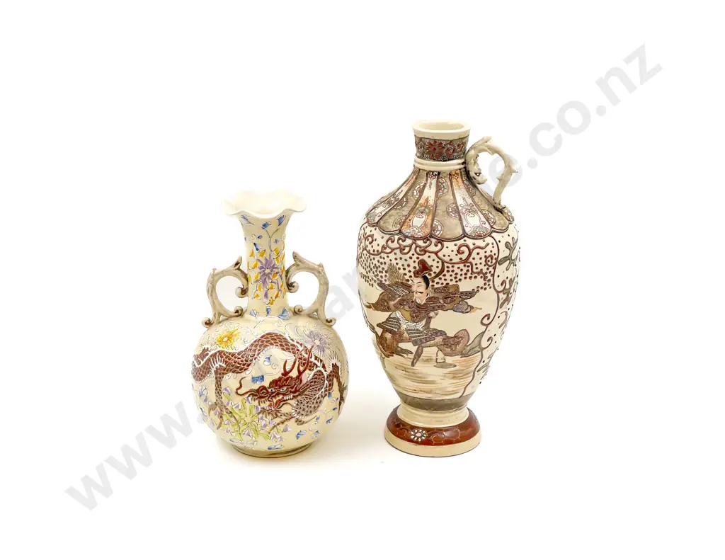 Two Satsuma Vases Image 1++