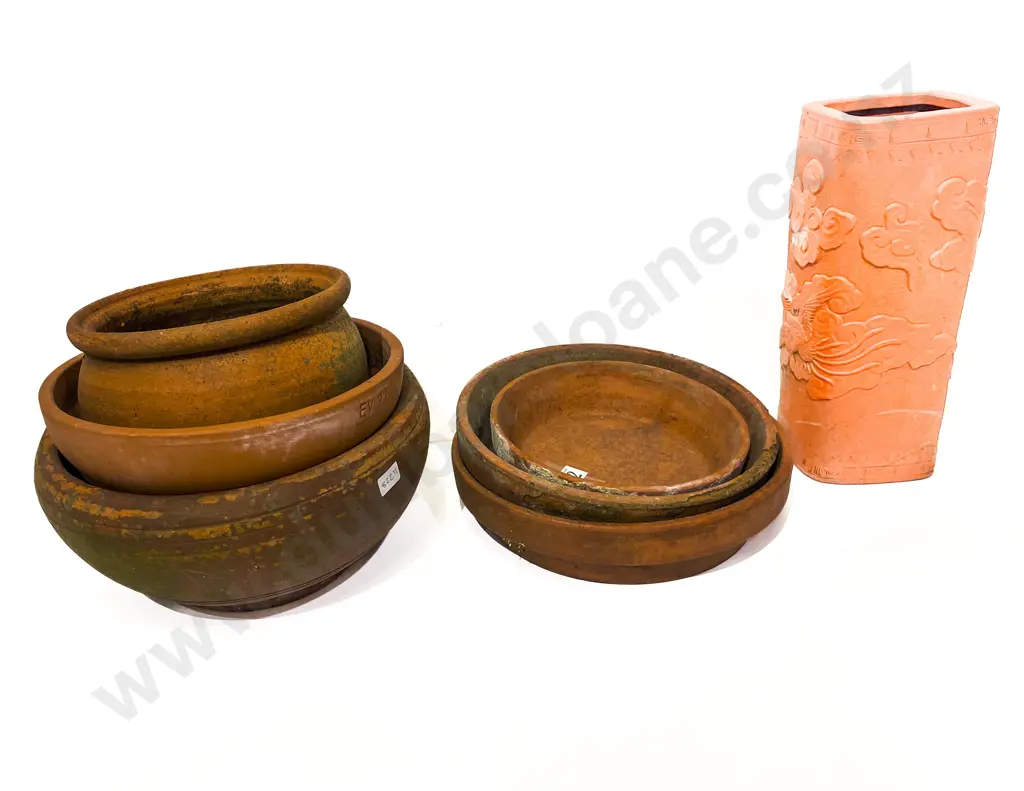Qty of Assorted Terracotta Pots etc. Image 1++