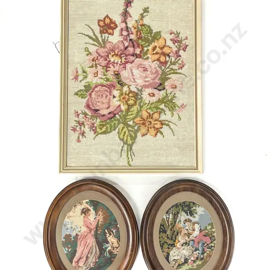 Qty of Assorted Frames and Tapestries together with Mirror
