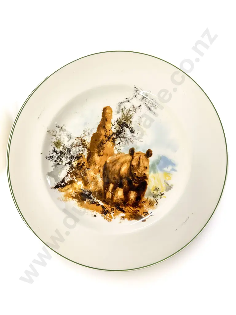 Six Wedgwood Wildlife Fund Plates * PLEASE NOTE PHOTO CHANGE Image 1++