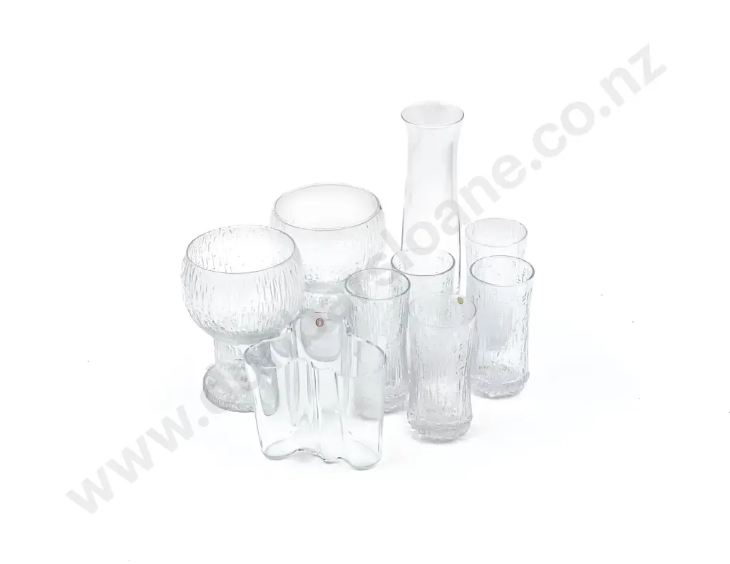Qty of Assorted Finnish Glassware etc. Image 1++