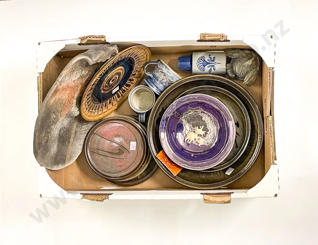 Box Qty of Assorted Pottery etc. Image 1++
