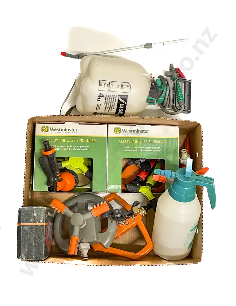 Qty of Assorted Garden Equipment incl Boxed Sprayer Image 1++