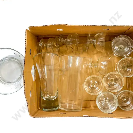 Two Boxes of Assorted Crystal and Glassware
