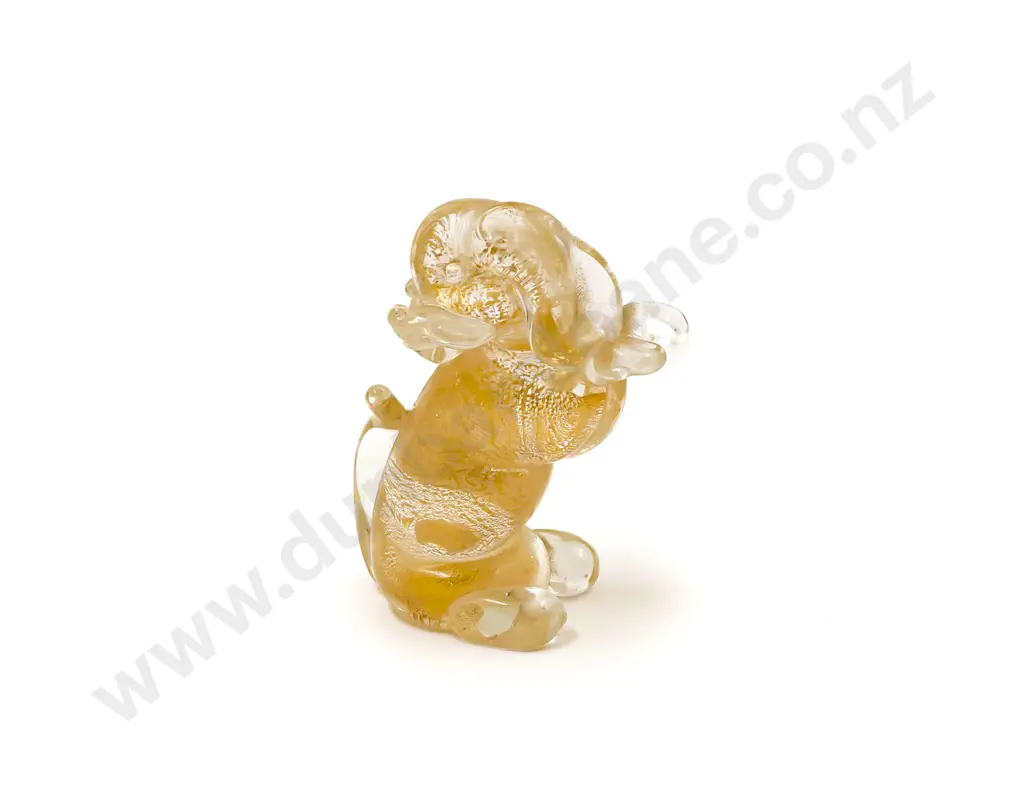 Murano Art Glass Dog Image 1++