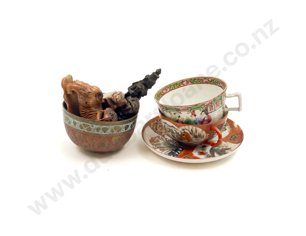 Qty of Assorted incl Hardstone Ornaments etc. Image 1++