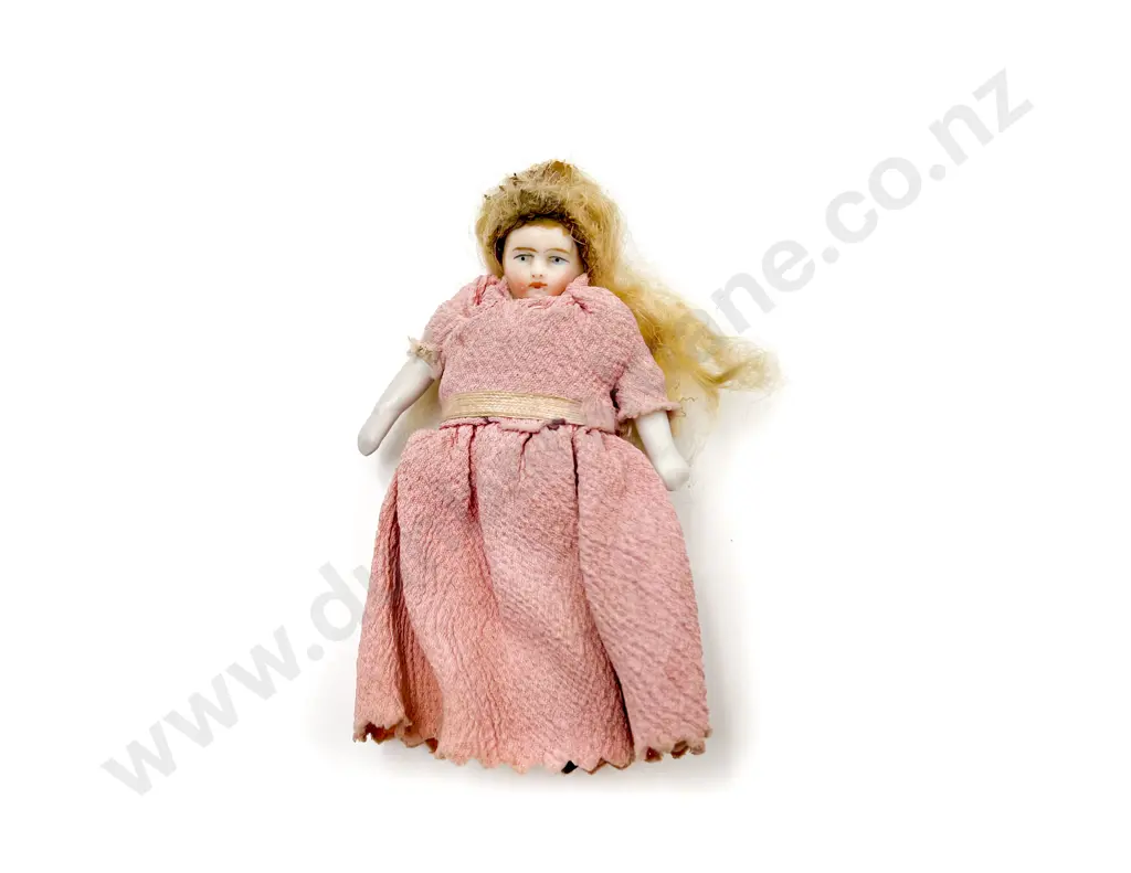 Victorian Bisque Miniature Doll Image 1++