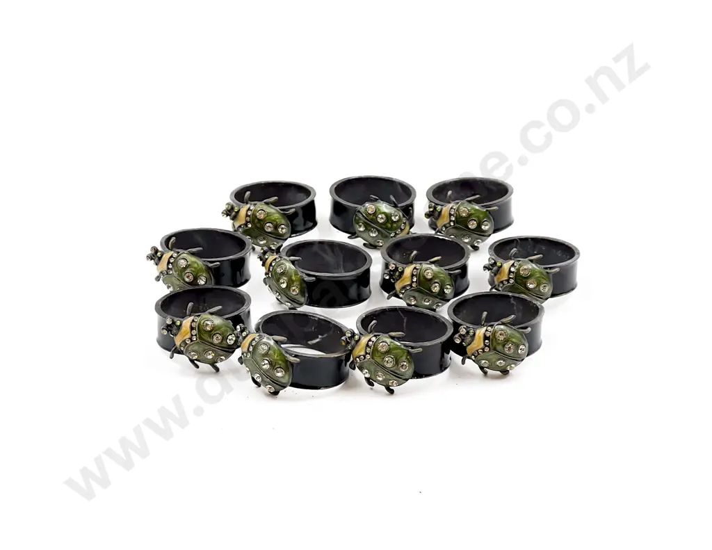 Eleven Decorative Napkin Rings Image 1++