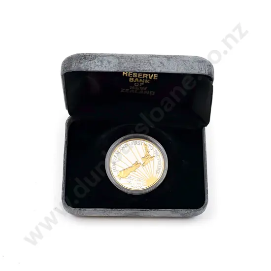 NZ 2000 Millennium Proof Ten Dollar Coin