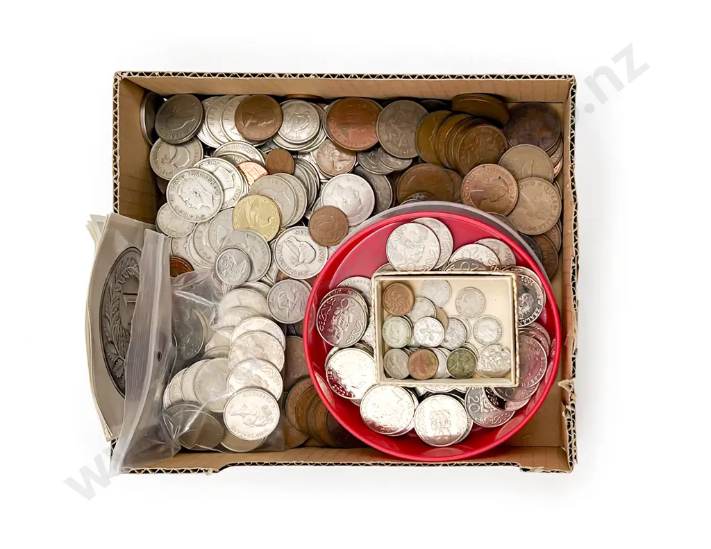 Qty NZ Vintage and Decimal Pocket Change Coinage Image 1++