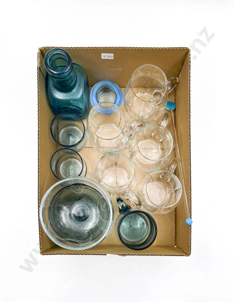 Box Quantity of Assorted Glassware Image 1++