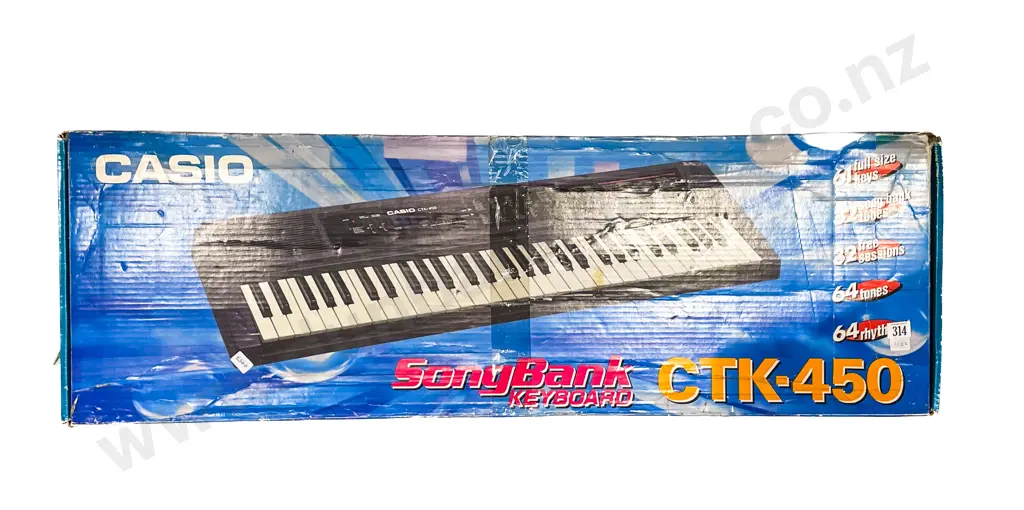 Casio Songbank Keyboard in Original Box Image 1++