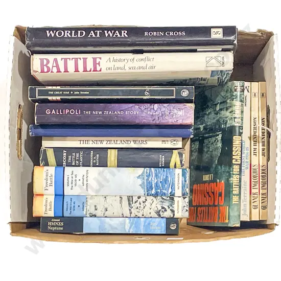 Quantity of Assorted Military Reference Vols